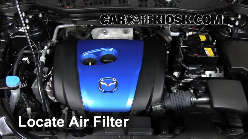 2013 Mazda CX-5 Sport 2.0L 4 Cyl. Filtre à air (moteur) Changement